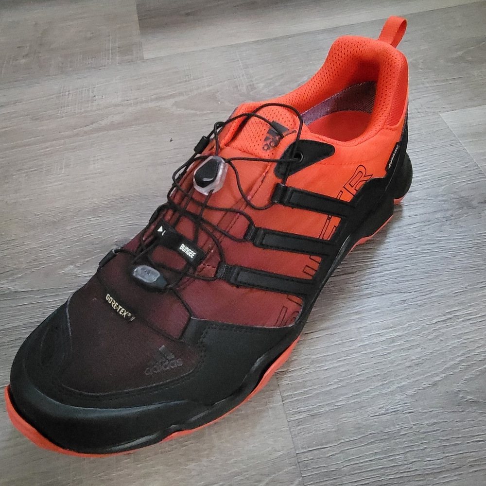 Adidas Terrex Swift R Gtx M AQ4100 shoes Red And Black Size 12 1/2 - Picture 5 of 11